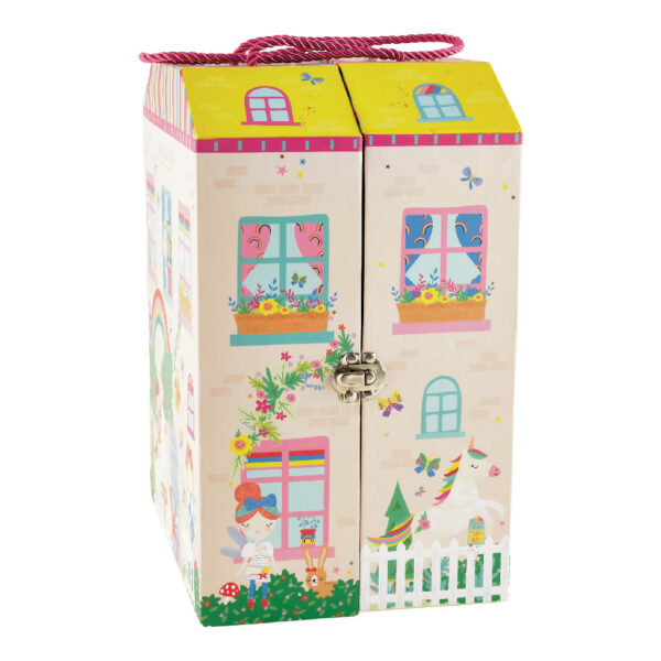 Playbox with Wooden Pieces – Rainbow Fairy