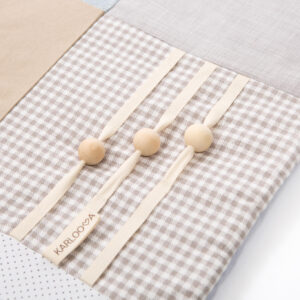 Small baby activity mat, 100×100 cm – Blue