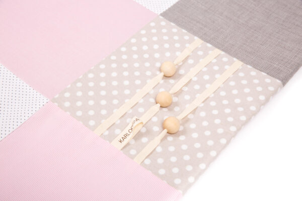 Small baby activity mat, 100×100 cm – Pink