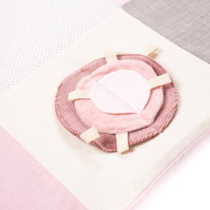 Small baby activity mat, 100×100 cm – Pink