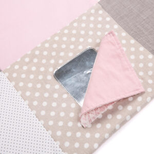 Small baby activity mat, 100×100 cm – Pink