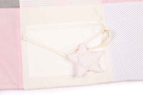 Small baby activity mat, 100×100 cm – Pink