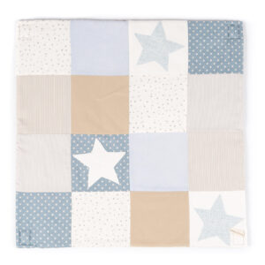 Small baby activity mat, 80×80 cm – Blue