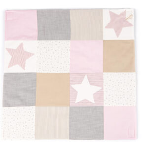 Small baby activity mat, 80×80 cm – Pink