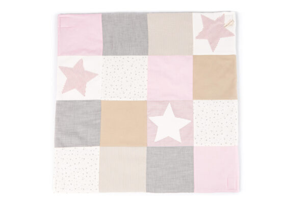 Small baby activity mat, 80×80 cm – Pink