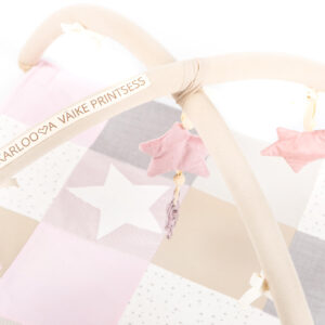Small baby activity mat, 80×80 cm – Pink