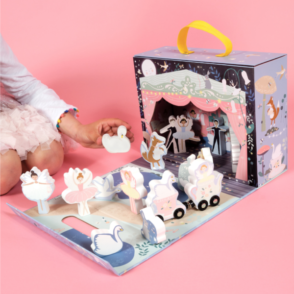 Playbox with Wooden Pieces – Enchanted
