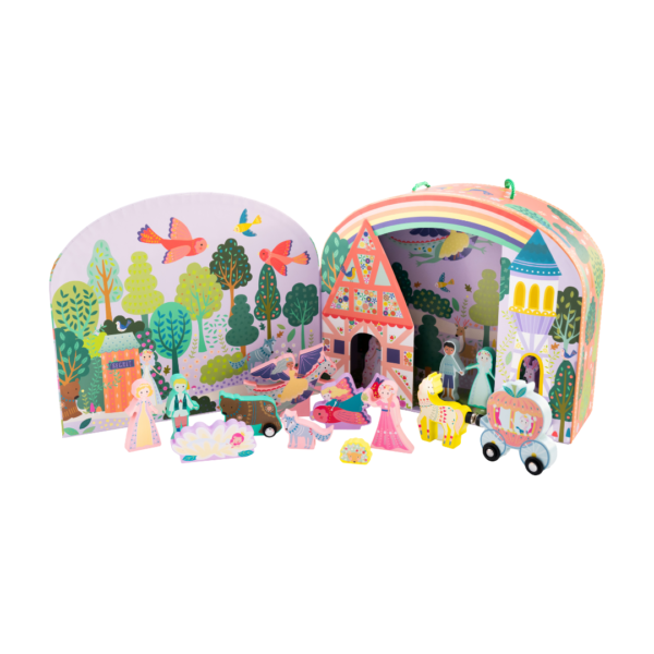Playbox with Wooden Pieces – Fairy Tale