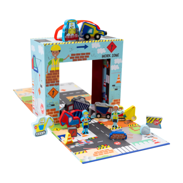 Playbox with Wooden Pieces – Construction