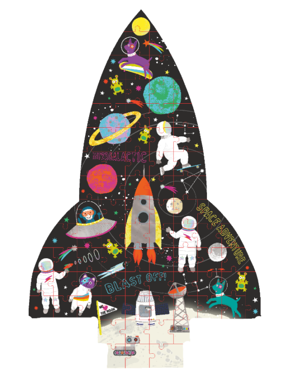 Rocket Puzzle – 80 Pieces