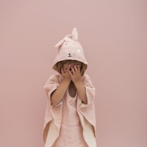 Hooded Bathing Poncho for Kids – Mrs. Rabbit
