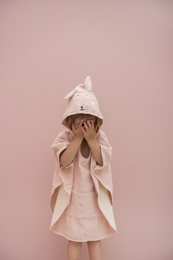 Hooded Bathing Poncho for Kids – Mrs. Rabbit