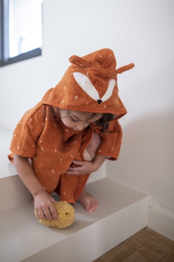 Hooded Bathing Poncho for Kids – Mr. Fox