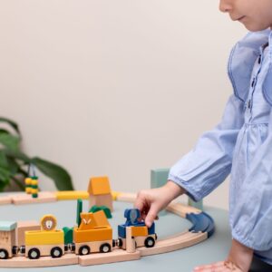 Wooden Railway Set