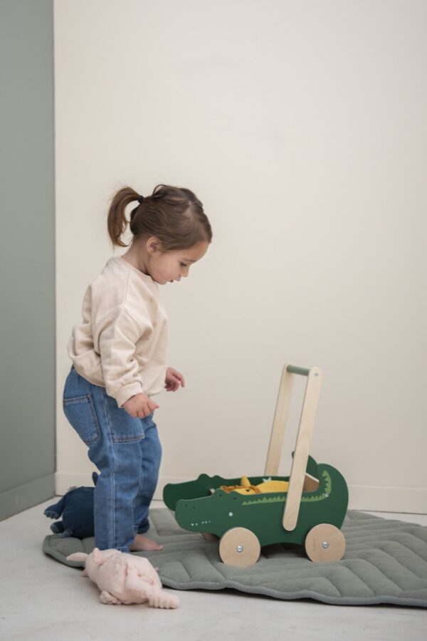 Wooden Cart – Mr. Crocodile