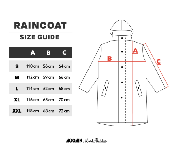 Moomin Adventure Rain Jacket – Yellow