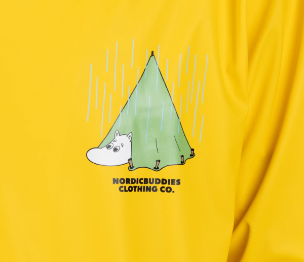 Moomin Adventure Rain Jacket – Yellow
