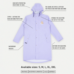 Moomin Adventure Rain Jacket – Yellow