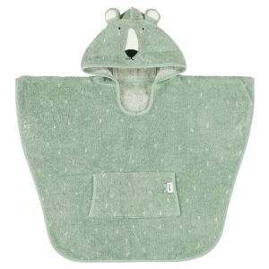 Hooded Bathing Poncho for Kids – Mr. Polar Bear