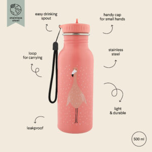 Stainless Steel Bottle 500 ml – Mrs Flamingo