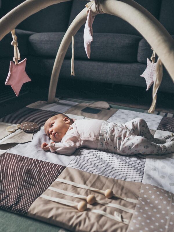 Baby Activity Mat, 100x100cm – Brown