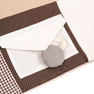Baby Activity Mat, 100x100cm – Brown