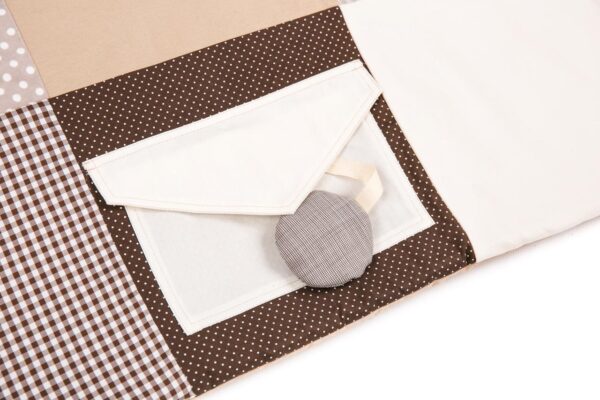 Baby Activity Mat, 100x100cm – Brown