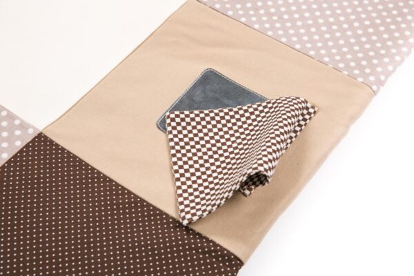 Baby Activity Mat, 100x100cm – Brown