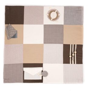 Baby Activity Mat, 100x100cm – Brown