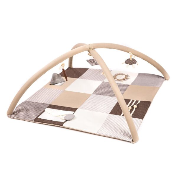 Baby Activity Mat, 100x100cm – Brown