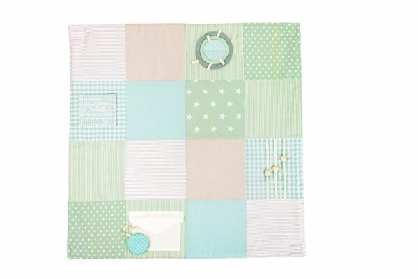 Baby Activity Mat, 100x100cm – Mint Green