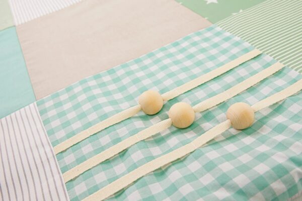 Baby Activity Mat, 100x100cm – Mint Green