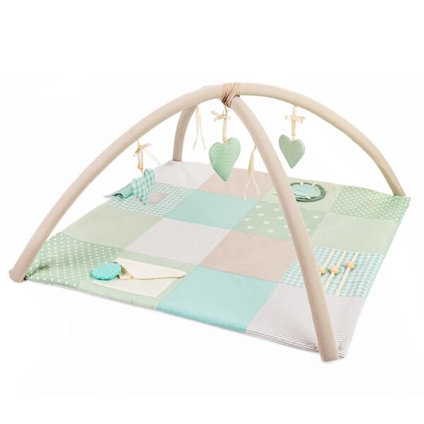 Baby Activity Mat, 100x100cm – Mint Green