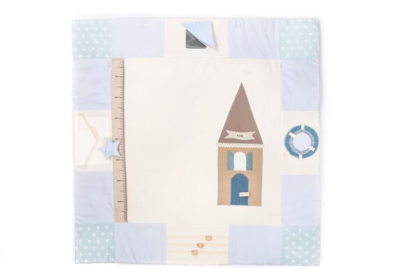 Baby Activity Mat, 120x120cm – Blue