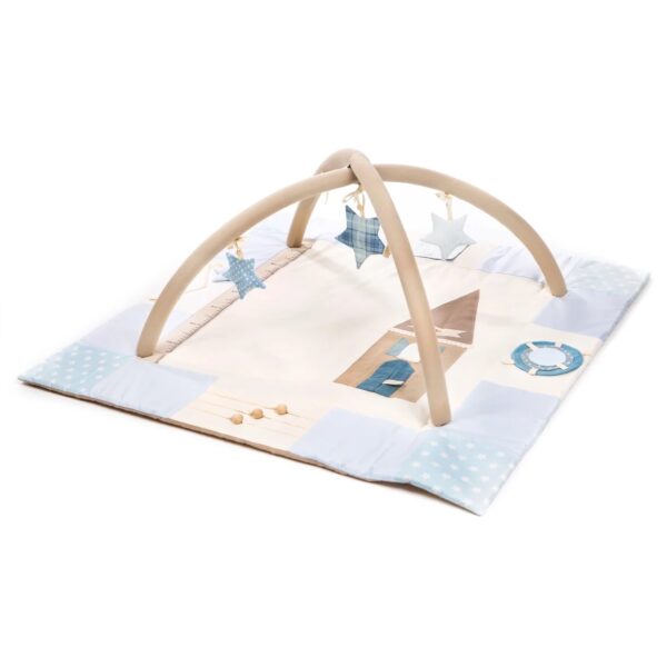 Baby Activity Mat, 120x120cm – Blue