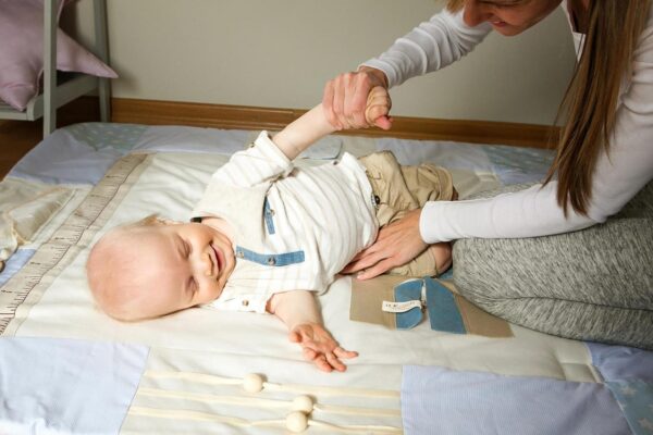 Baby Activity Mat, 120x120cm – Blue
