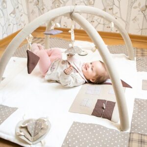 Baby Activity Mat, 120x120cm – Brown