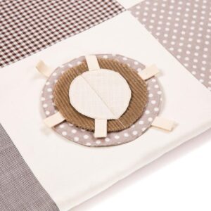 Baby Activity Mat, 120x120cm – Brown