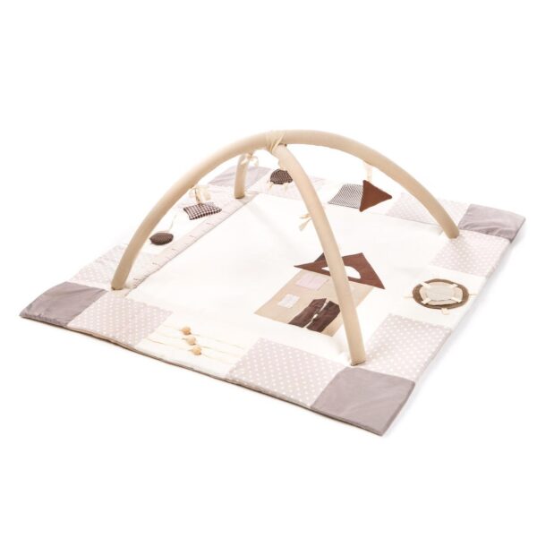 Baby Activity Mat, 120x120cm – Brown