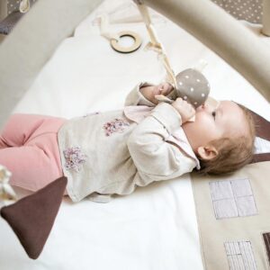 Baby Activity Mat, 120x120cm – Brown