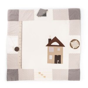 Baby Activity Mat, 120x120cm – Brown