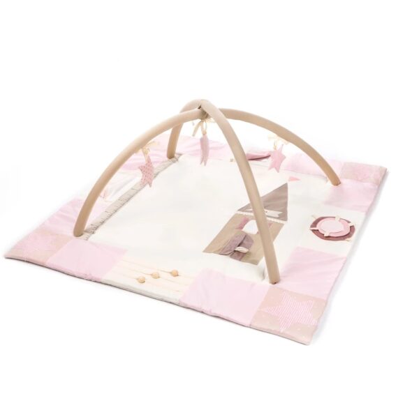 Baby Activity Mat, 120x120cm – Pink