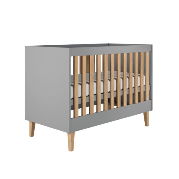 Baby Bed Kubi – Grey