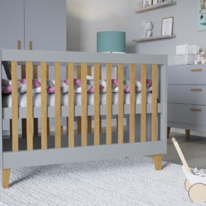 Baby Bed Kubi – Grey