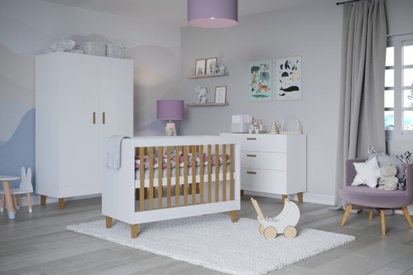 Baby Bed Kubi – White
