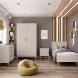 Bedside Table Kubi – Cashmere