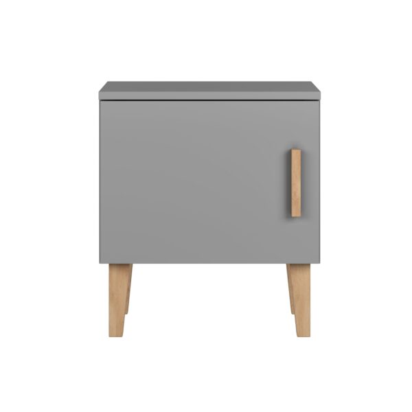 Bedside Table Kubi – Grey