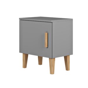 Bedside Table Kubi – Grey