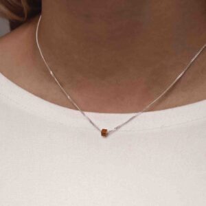 Box Necklace – Gold