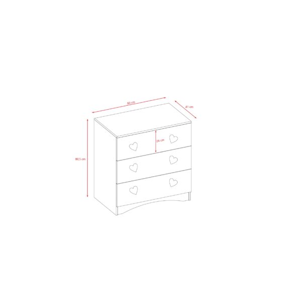 Chest-of-Drawers Julia